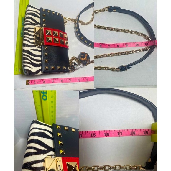 MICHAEL KORS CECE SMALL CALF HAIR $378 BNWT **ORIGINAL OWNER** PRICE VERY FIRM - Picture 10 of 16